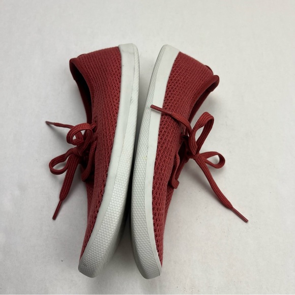 Allbirds Tree Skippers‎ Women's Size 5 Lychee Red Boat Tennis Shoes Sneakers - Picture 6 of 9
